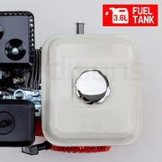 BAUMR-AG 6.5HP Petrol Stationary Engine Motor 4-Stroke OHV Horizontal Shaft Recoil Start