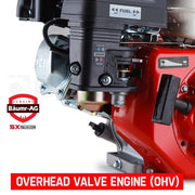 BAUMR-AG 7HP Petrol Engine Stationary Motor OHV Horizontal Shaft Electric Start 4-stroke