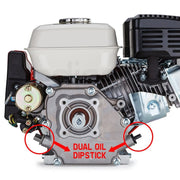 BAUMR-AG 7HP Petrol Engine Stationary Motor OHV Horizontal Shaft Electric Start 4-stroke