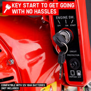 PRE-ORDER BAUMR-AG 13HP Petrol Stationary Engine OHV 4 Stroke Horizontal Shaft Electric Start Motor