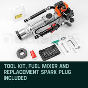 Baumr-AG Petrol Post Driver - 40CC 2-Stroke Pile Star Picket Rammer Fence