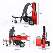 Baumr-AG  65 Ton Hydraulic Petrol Log Splitter- Hercules HPS800