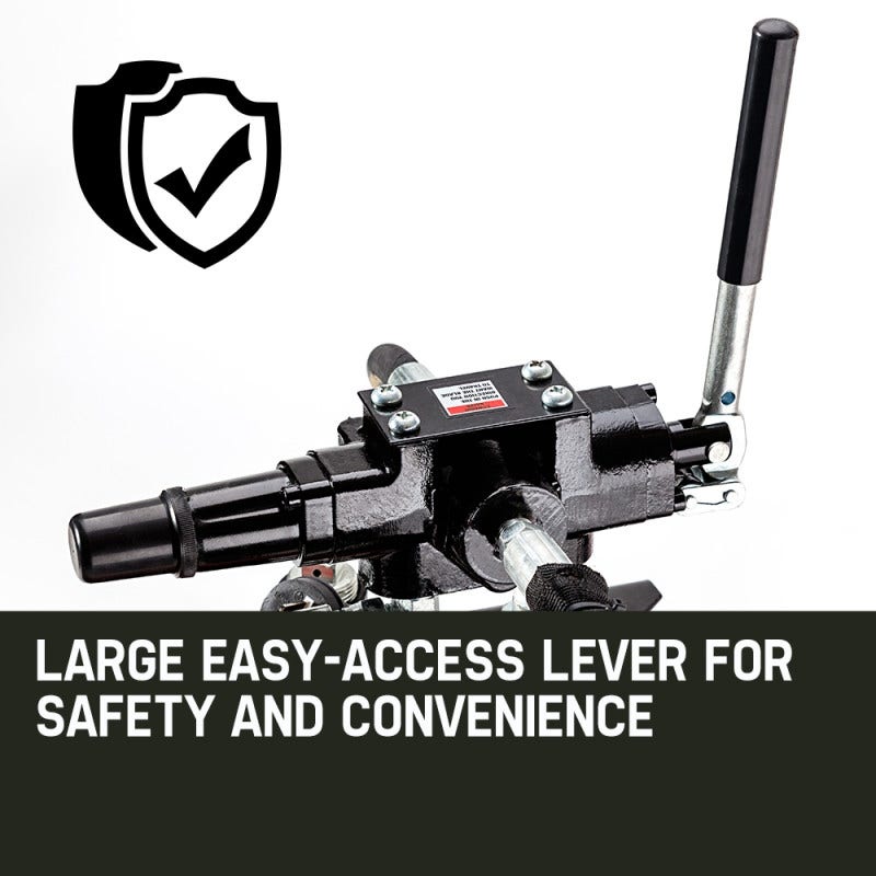 BAUMR-AG 20 Tonne Electric Hydraulic Towed Wood Log Splitter - HPS4500 ...