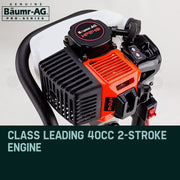 Baumr-AG Petrol Post Driver - 40CC 2-Stroke Pile Star Picket Rammer Fence