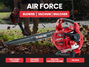 BAUMR-AG Petrol Hand-Held 3-in-1 Leaf Blower Vacuum Mulcher