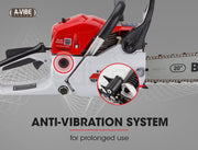 Baumr-AG 62CC Petrol Commercial Chainsaw 20