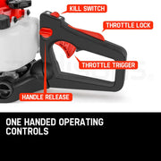 Baumr-AG 26CC Petrol Hedge Trimmer - 2-Stroke Clipper Saw Precision 24