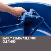 Baumr-AG 100L Mixer Mortar Electric Cement 1500W Screed Pan Heavy Duty