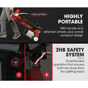 PRE-ORDER BAUMR-AG 8 Ton Hydraulic Electric Wood Log Splitter