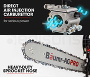 BAUMR-AG 38CC Petrol Commercial Chainsaw 16