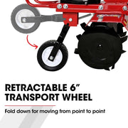 Baumr-AG 150cc 4-Stroke Petrol Tiller Cultivator Garden Rototiller