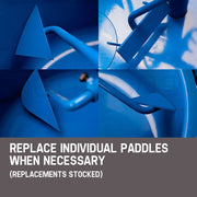 Baumr-AG 100L Mixer Mortar Electric Cement 1500W Screed Pan Heavy Duty