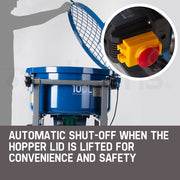 Baumr-AG 100L Mixer Mortar Electric Cement 1500W Screed Pan Heavy Duty