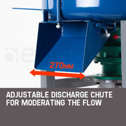 Baumr-AG 100L Mixer Mortar Electric Cement 1500W Screed Pan Heavy Duty