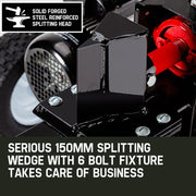 BAUMR-AG 20 Tonne Electric Hydraulic Towed Wood Log Splitter - HPS4500E