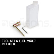 Baumr-AG 26CC Petrol Hedge Trimmer - 2-Stroke Clipper Saw Precision 24