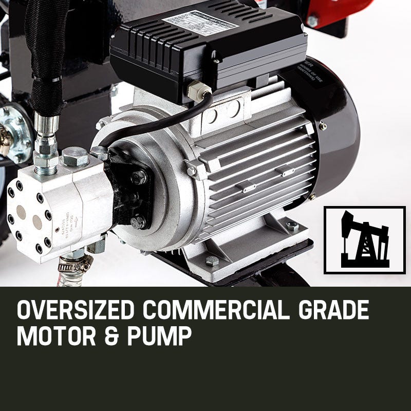 BAUMR-AG 20 Tonne Electric Hydraulic Towed Wood Log Splitter - HPS4500 ...