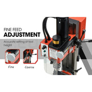 BAUMR-AG 350W Variable Speed Vertical Tilting Head Benchtop Mini Mill Drill Press, with Clamp Kit
