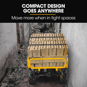 BAUMR-AG 40V Battery Powered Material Handling Dumper Wheelbarrow Motorised Electric, 300kg Capacity