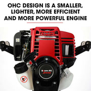 Baumr-AG 4 Stroke Petrol Jackhammer, with 2 Chisels, Carry Bag