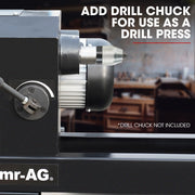 BAUMR-AG 1000 x 350mm Heavy Duty Wood Lathe Turning Machine, 550W S1 Motor, Variable Speed, with Stand