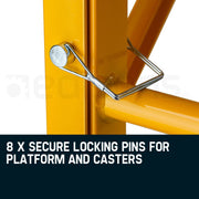 Baumr-AG 450kg Mobile Scaffold High Work Platform Scaffolding Portable