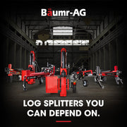 BAUMR-AG 12 Tonne Petrol Hydraulic Wood Log Splitter - HPS400