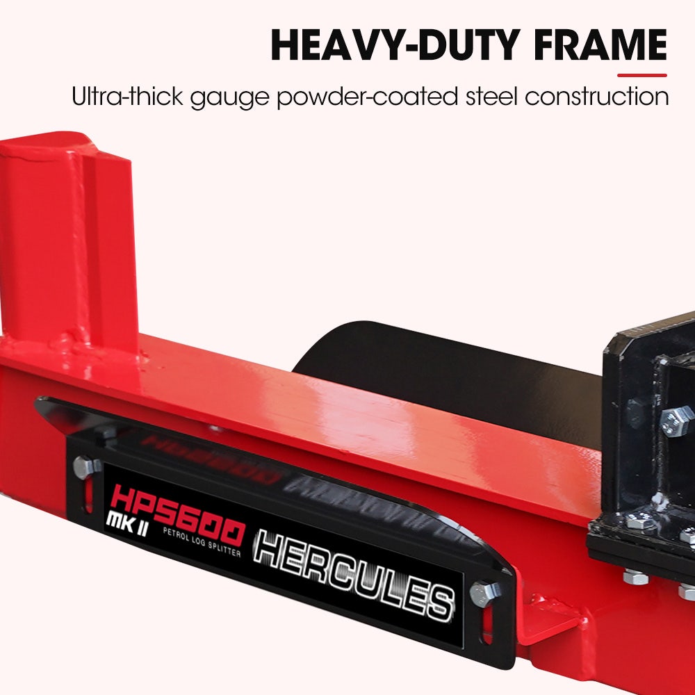 BAUMR-AG 20 Tonne Petrol Hydraulic Wood Log Splitter - HPS600 – Baumr-AG