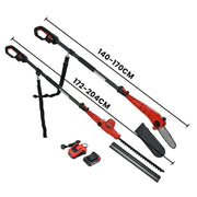 PRE-ORDER BAUMR-AG Cordless 2 in 1 Pole Chainsaw and Hedge Trimmer Combo Kit, with 20V SYNC Battery and Charger