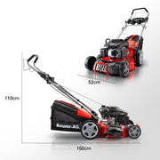 BAUMR-AG Petrol Lawn Mower 220cc 18