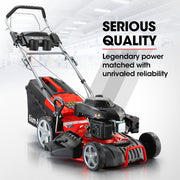 BAUMR-AG Petrol Lawn Mower 220cc 18