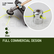 BAUMR-AG 65cc 7in1 Long Reach Garden Multi-tool, Pole Saw, Hedge & Line Trimmer, Brush Cutter, 12