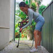 BAUMR-AG BX350 Cordless 20V Pressure Washer Kit, 6 Stage Spray Head, Detergent Nozzle, Water Carrier, Battery & Charger