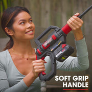 BAUMR-AG BX350 Cordless 20V Pressure Washer Kit, 6 Stage Spray Head, Detergent Nozzle, Water Carrier, Battery & Charger