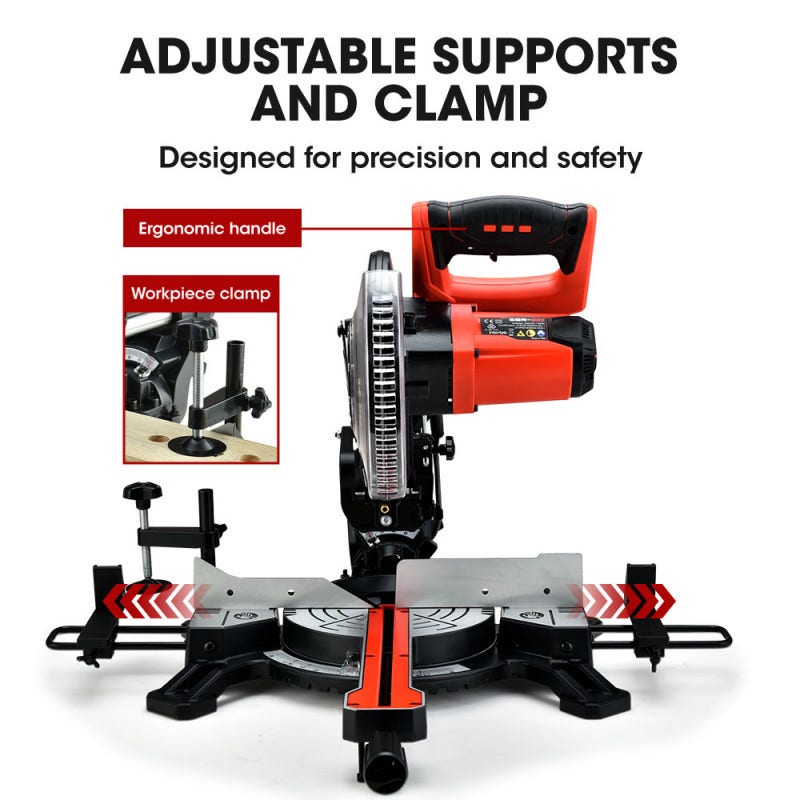 BAUMR-AG 210mm Sliding Compound Mitre Drop Saw – Baumr-AG