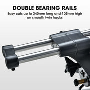 BAUMR-AG 305mm Dual Bevel Sliding Compound Mitre Drop Saw