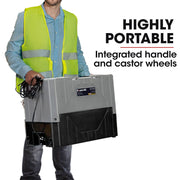 BAUMR-AG 50L/day Commercial Industrial LGR Air Dehumidifier for Mould, Portable, Stackable, LCD Display, Wheels