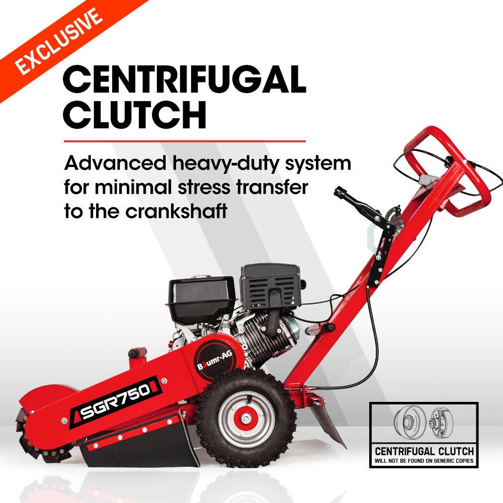 BAUMR-AG 15HP Commercial Petrol Tree Stump Grinder – Baumr-AG