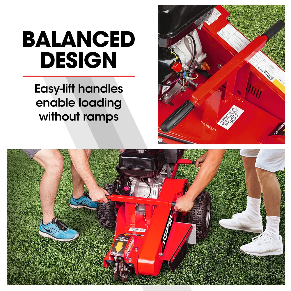 BAUMR-AG 15HP Commercial Petrol Tree Stump Grinder – Baumr-AG