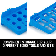 Baumr-AG 44 Part Storage Bin Rack Wall Mounted Tool Organiser Box Shelving