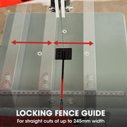 Baumr-AG 500W Wood Bandsaw, Benchtop, 115mm Cutting Depth (BS40)