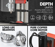 BAUMR-AG 400W Mini Metal Lathe and 350W Mill Drill Press Machine Combo