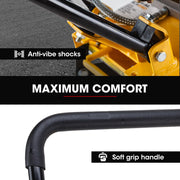 PRE-ORDER BAUMR-AG 94kg 420x540mm 6.5HP Plate Compactor, Sprinkler System, Paver Pad (BCX-750)