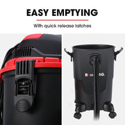 BAUMR-AG 30L 1200W Wet and Dry Vacuum Cleaner, with Blower, for Car, Workshop, Carpet